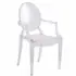 Acrylic Dining Arm Chair - New