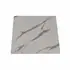 23" HPL Compact SquareWhite Marble Table Top - New
