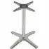 27.5" Lamer Commercial Brushed Stainless Steel Table Base - New