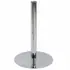 32" Lady Chrome Plated Solid Steel Counter Table Post+Base - New