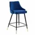 Adorn Performance Velvet Counter Stool in Navy - New