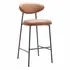 Rorun Barstool Set of 2 in Brown - New