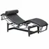 Adjustable Leather Chaise - New