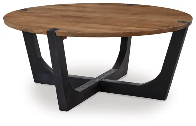 Hanneforth Round Cocktail Table - Ashley