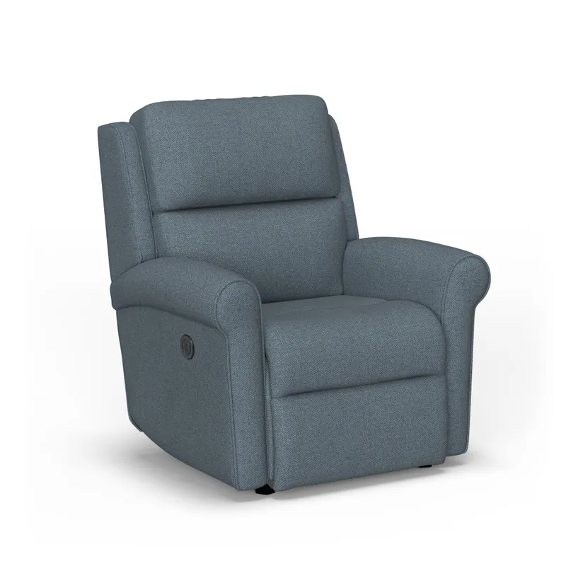 Belle Fabric Power Rocking Recliner - Flexsteel