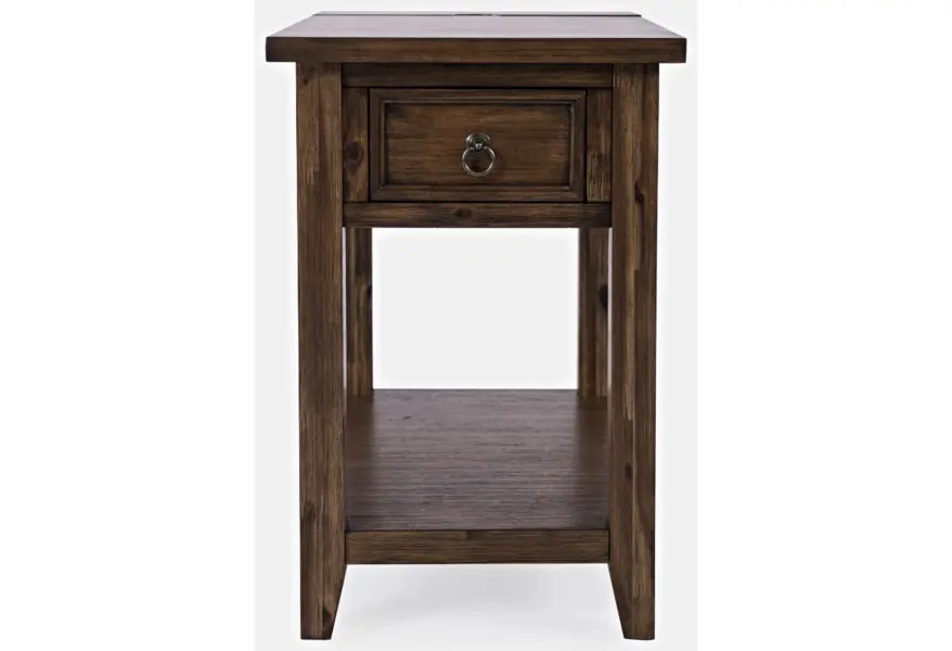 Bakersfield power chair side w/ drawer - Jofran