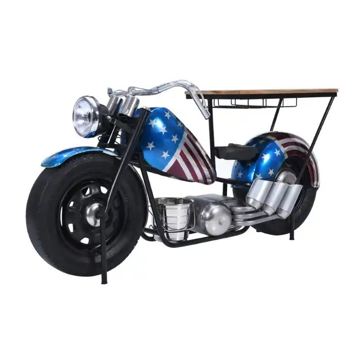 Red, White & Blue Motorcycle Bar - Jofran