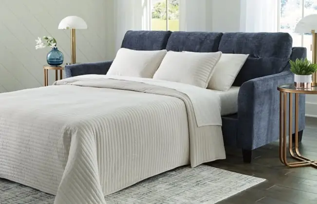 Ashley Amity Bay Sofa Chaise Queen Sleeper