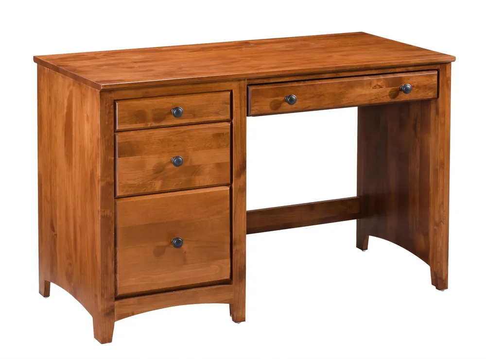 Shaker 4 Drawer Modular Desk - Archbold Furniture