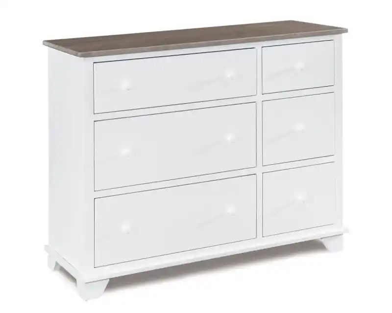 Portland 6 Drawer Combo Dresser - Archbold Furniture