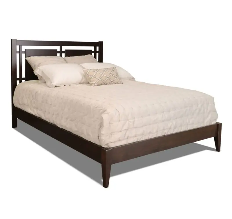 2 West Open Panel Platform Bed - Archbold Furniture