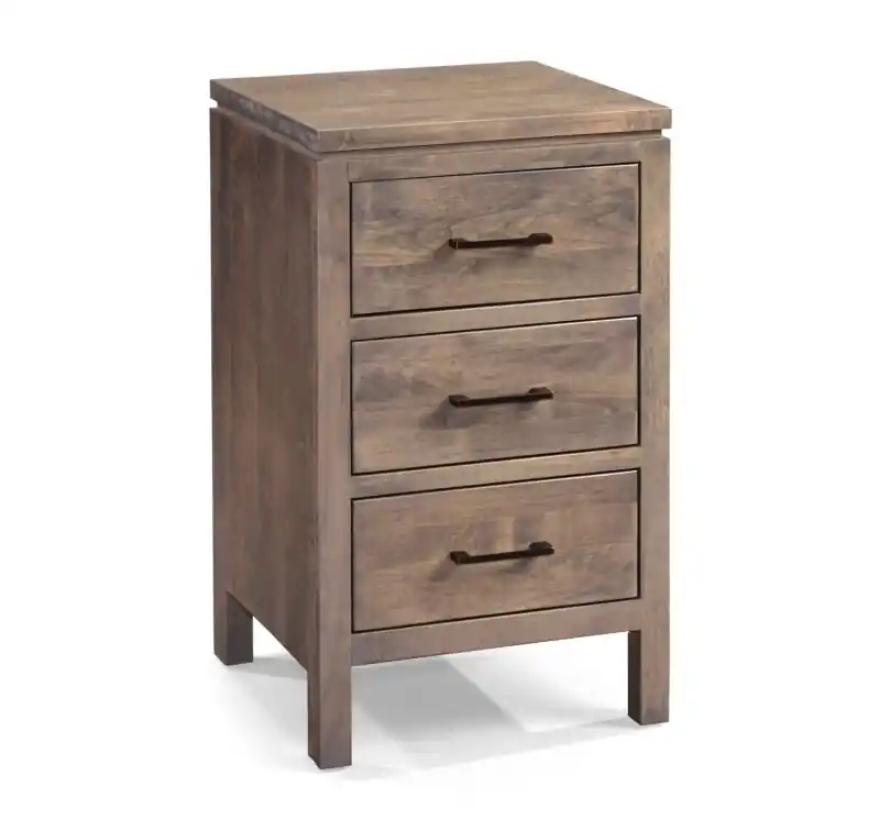 2 West 3 Drawer Nightstand - Archbold Furniture