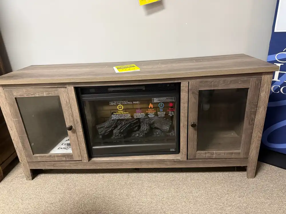 Arlenbry LG TV Stand w/Fireplace Option - Ashley