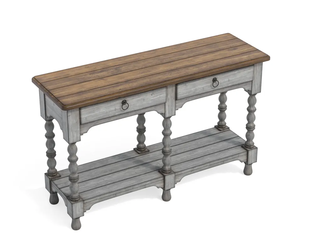 Plymouth Gray Sofa Table - Flexsteel