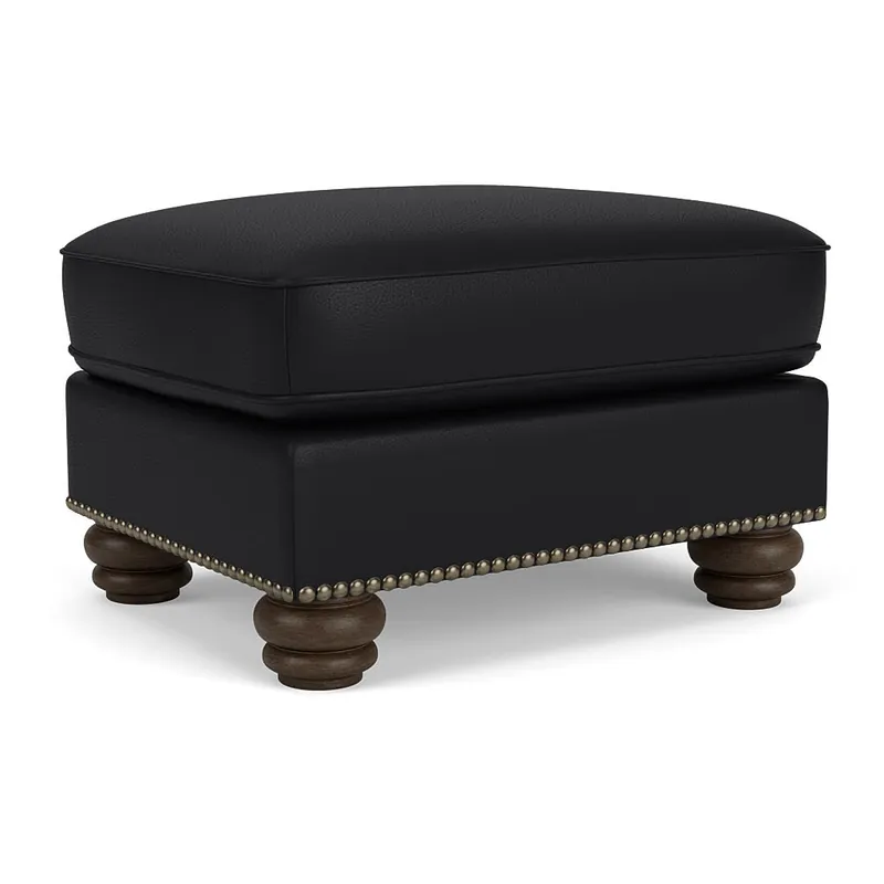Bexley Leather Ottoman - Flexsteel
