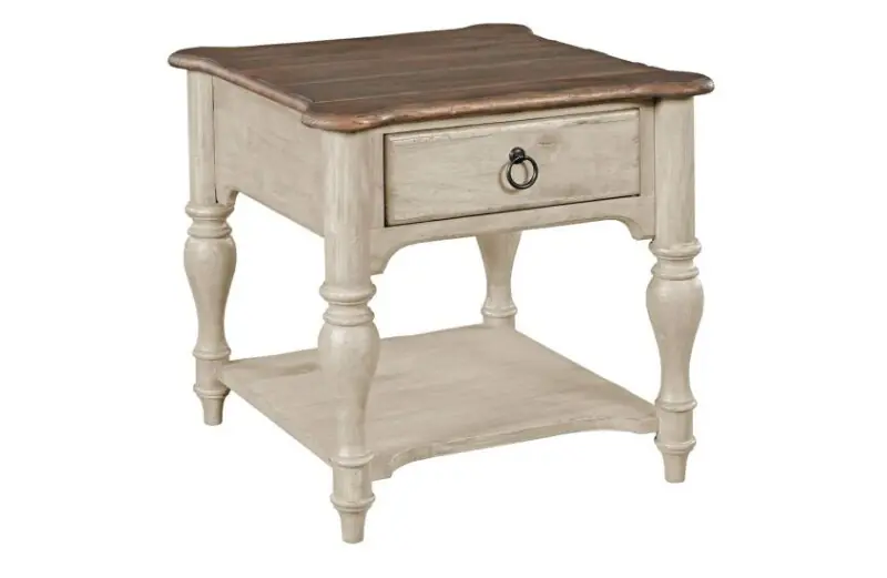 Weatherford – Cornsilk Weatherford End Table - Kincaid Furniture