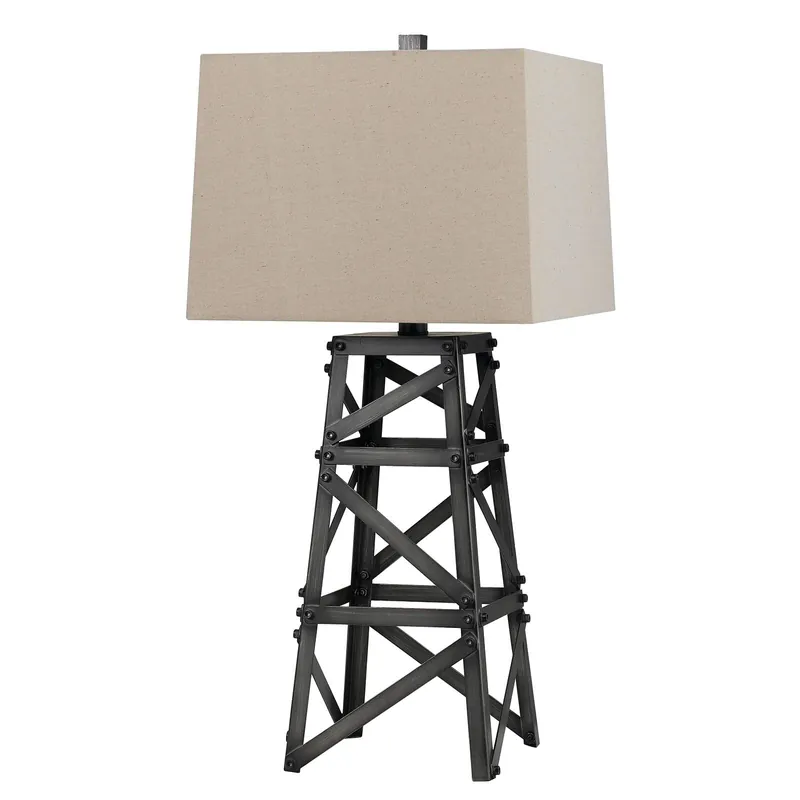 150W Tower Metal Table Lamp - Cal Lighting