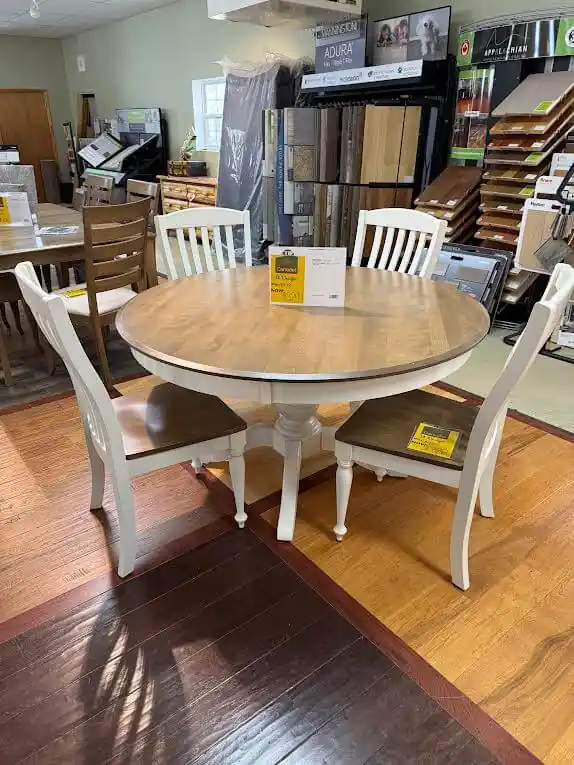 Canadel Gourmet Dining Table And 4 Side Chairs