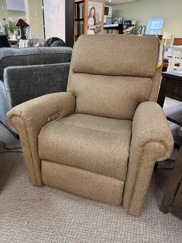 Bernard Fabric Power Recliner with Power Headrest & Lumbar - Flexsteel
