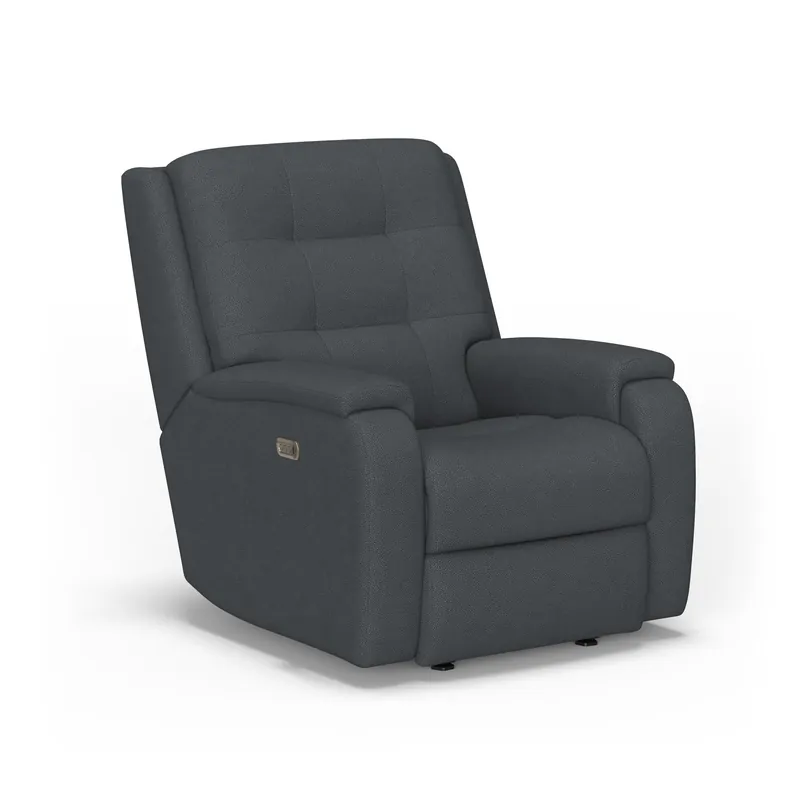 Arlo Fabric Power Recliner with Power Headrest & Lumbar - Flexsteel