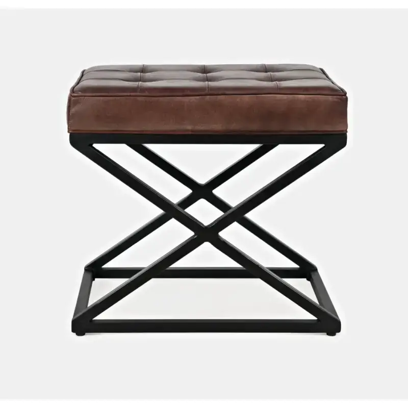 Hogan Leather Ottoman - Jofran