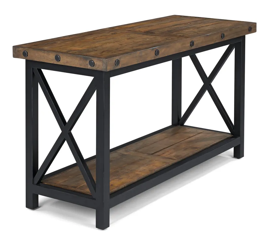 Carpenter Brown Sofa Table - Flexsteel