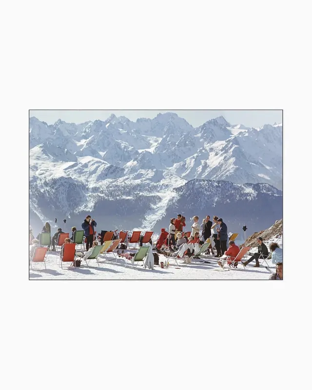 Lounging In Verbier - Four Hands