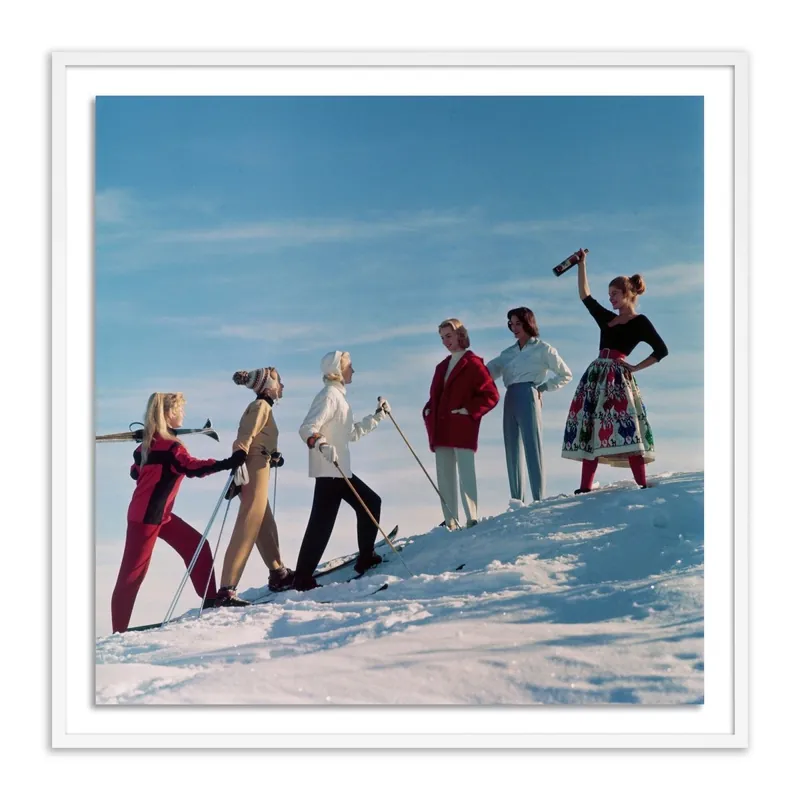 Skiing Party - Four Hands