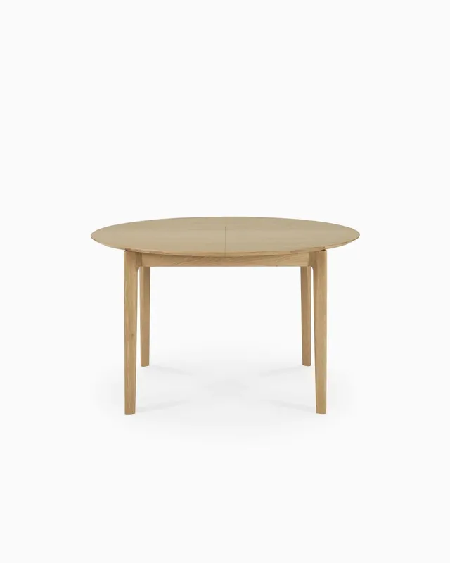 Bok Extendable Round Dining Table - Ethnicraft
