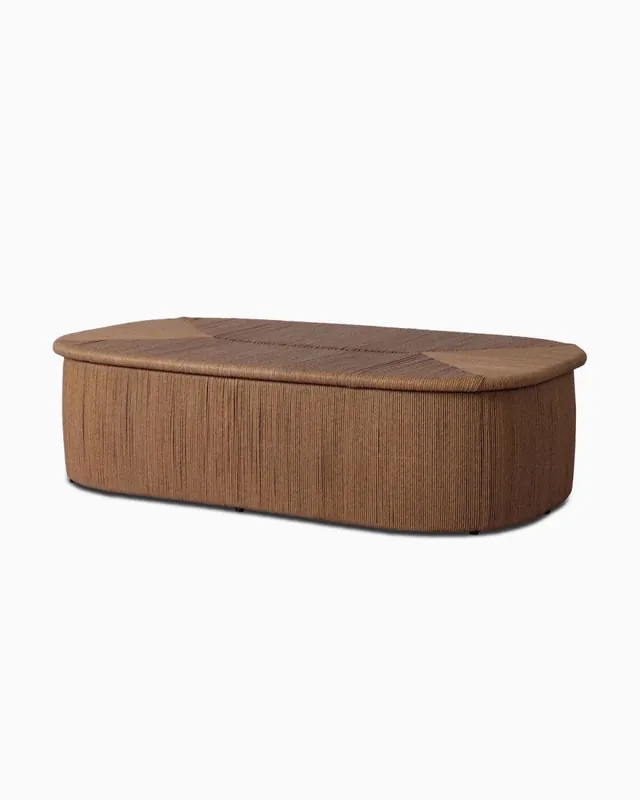 Taum Outdoor Coffee Table - Four Hands