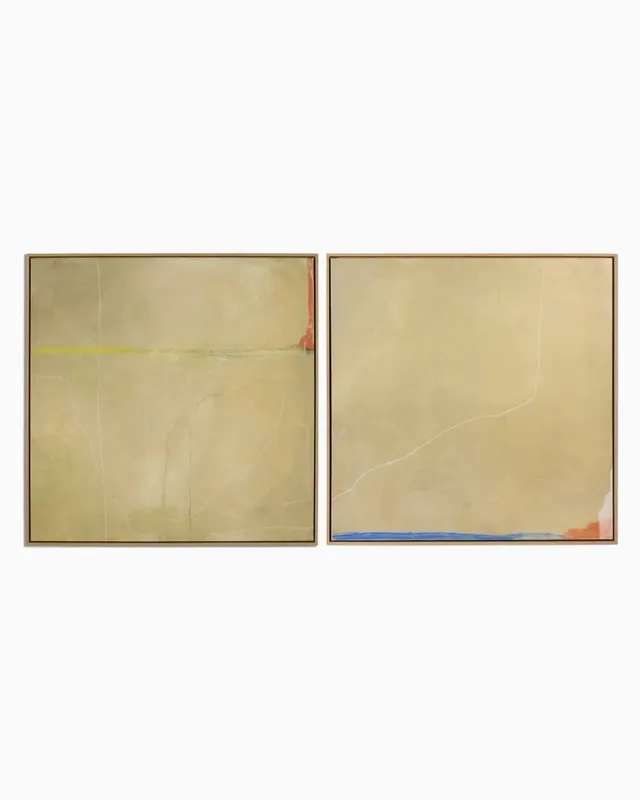 Lines Diptych by Lauren Fuhr - Four Hands