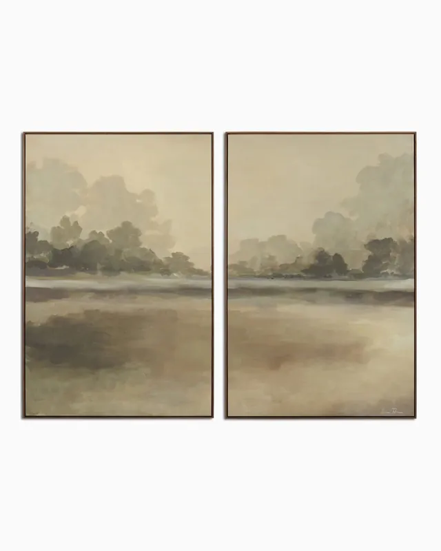 Reflections Diptych by Lauren Fuhr - Four Hands