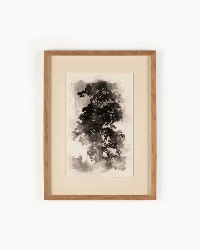 Tree Sketch I by Coup d'Esprit - Four Hands