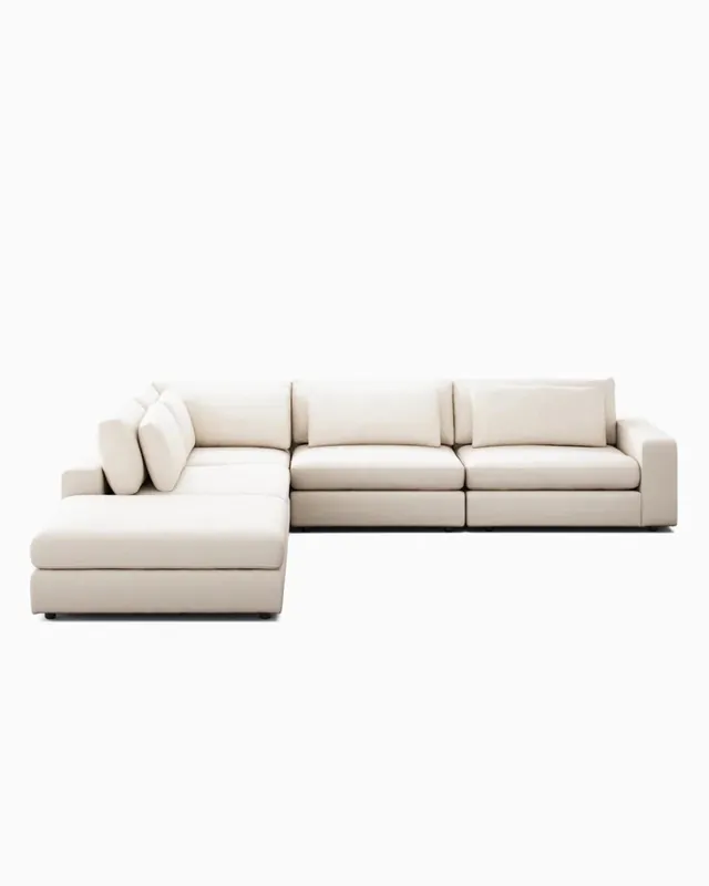 Bloor 4-Piece Sectional W/ Ottoman