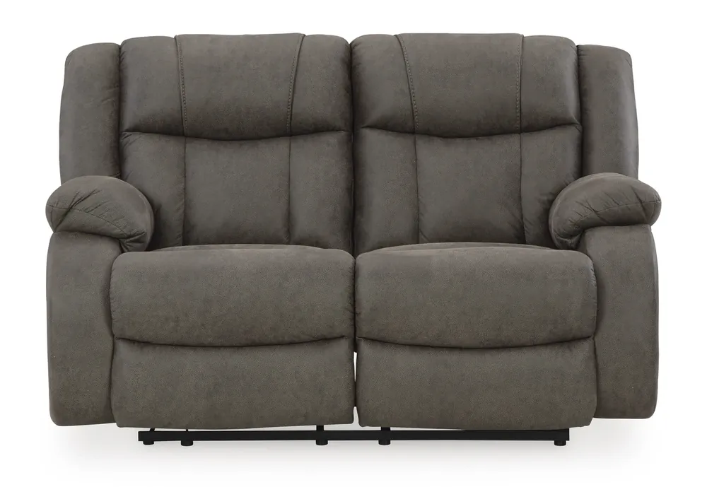 Ashley First Base Reclining Loveseat