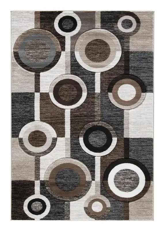 Ashley Guintte Rug in Brown - 5 x 7