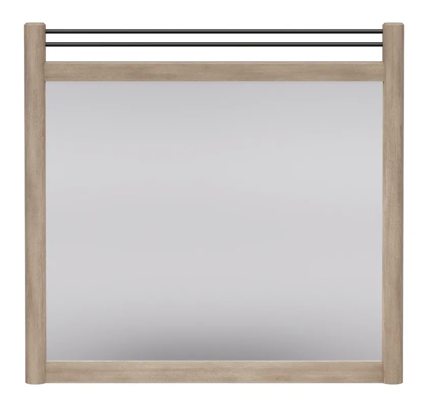 Bernards Furniture Citrus Heights Cane Dresser Mirror