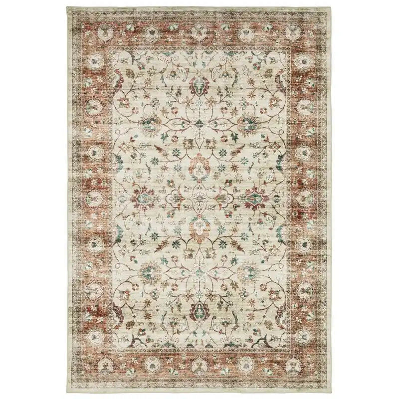 Sphinx Sumter Rug in Ivory Multi - 5 x 7