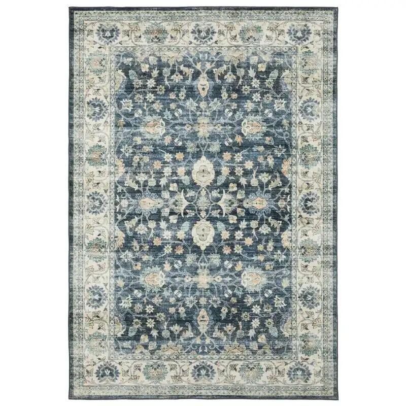 Sphinx Sumter Rug in Denim- 5 x 7