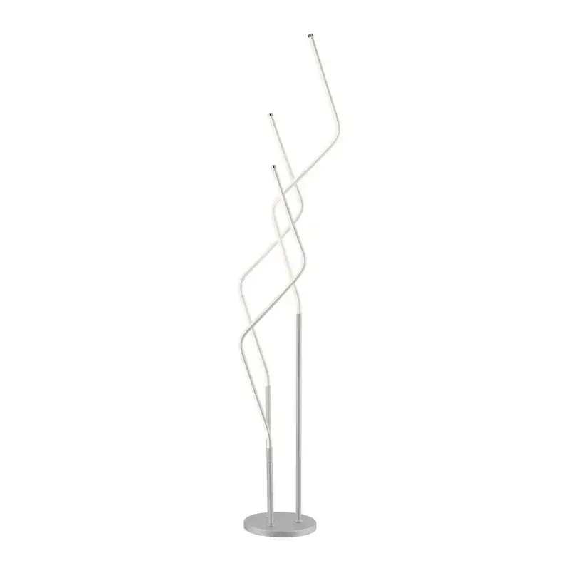 Lite Source Kyler Silver 3-Light LED Floor Lamp