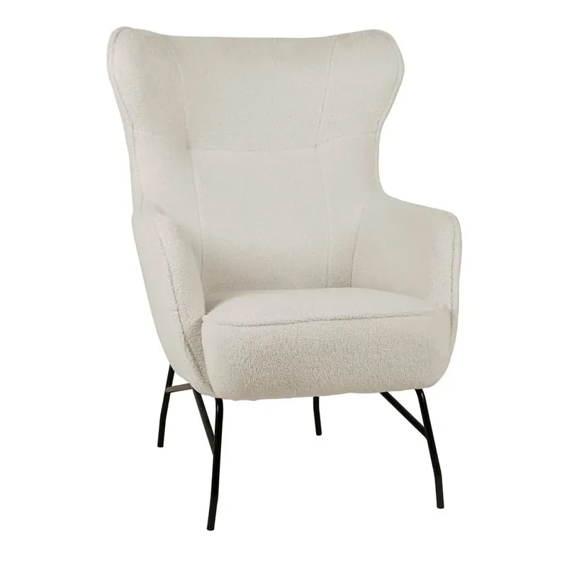 Emerald Home Franky Cream Accent Chair