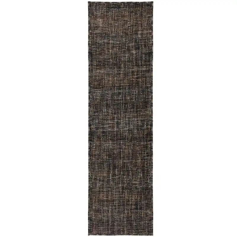 Dalyn Abruzzo AZ1 Rug in Black - 2.3 x 7.6