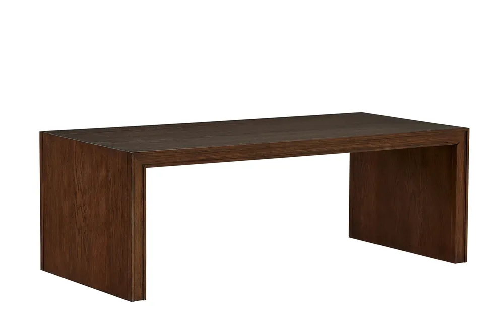 Flexsteel Waterfall Walnut Rectangular Coffee Table