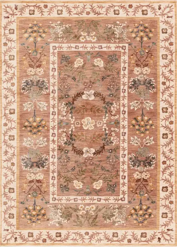 Loloi Kismet Rug in Brown - 2.8 x 7.9