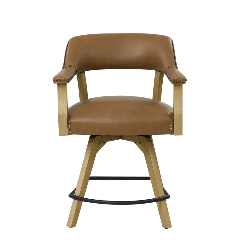 Steve Silver Rylie Camel Counter Captains Chair