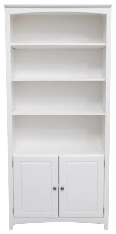 Archbold Furniture Heirloom Center 2-Door Bookcase
