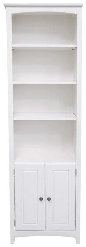 Archbold Furniture Heirloom Left-Facing 2-Door Bookcase