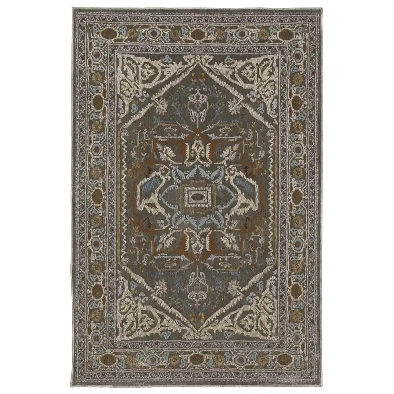Sphinx Ellington Rug in Brown - 6.7 x 9.6