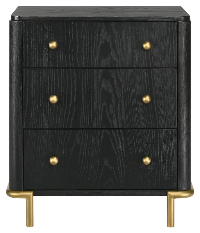Coaster Arini Black Nightstand