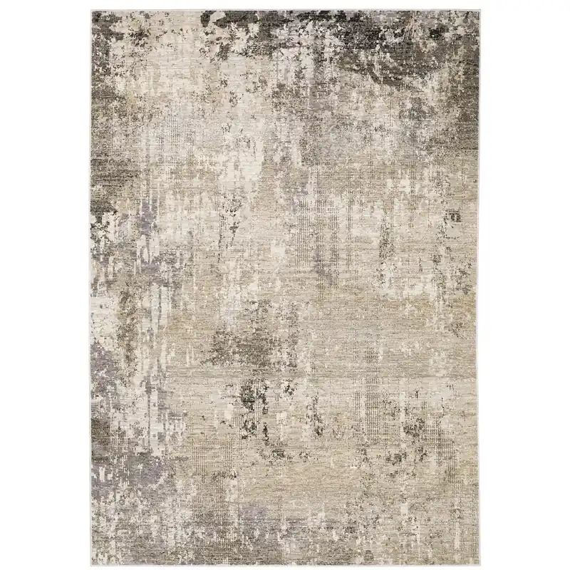 Sphinx Nebulous Rug in Tan Gray- 5.3 x 7.6